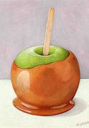 Image result for Caramel Apple Drawing