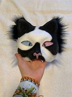 Image result for Giant Realistic Cat Mask