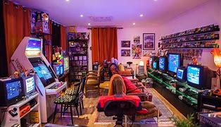 Image result for Cool Gaming Room Setup