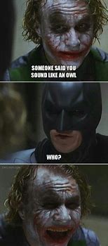 Image result for Batman Joker Dieing Funny Meme