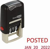 Image result for Official Date Stamp