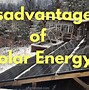 Image result for Cons of Using Solar Energy
