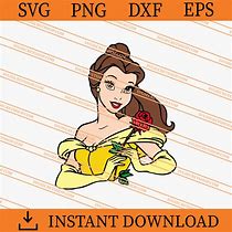 Image result for Princess Belle in SVG