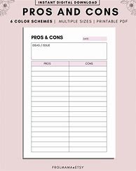 Image result for Parks and Rec Pros and Cons List