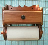 Image result for Make a Wooden Paper Towel Holder