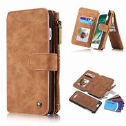 Image result for iPhone 8 Plus Wallet Case Leather Lutens