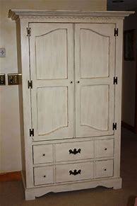 Image result for Distressed Paint Armoire