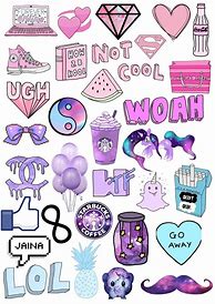 Image result for Cool Print Out Stickers