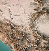 Image result for Topographic Maps of Serbia