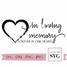 Image result for Heart in Memory of Clip Art