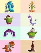 Image result for All Monsters Inc Characters Names