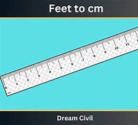 Image result for 01 Feet to Cm