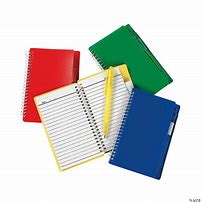 Image result for Spiral Notebook with Pen