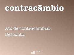 Image result for contracambio