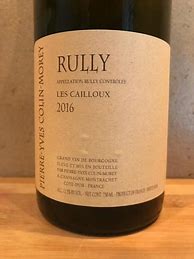 Image result for Pierre Yves Colin Morey Rully Cailloux Blanc