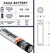 Image result for Aaaa vs AAA Battery