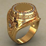 Image result for Large Men's Gold Rings