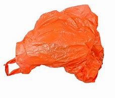 Image result for Orange Plastic Bag