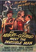 Image result for Abbott and Costello Meet the Invisible Man