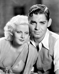 Image result for Jean Harlow Clark Gable