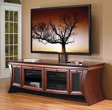 Image result for Big Screen TV Stands Cabinets