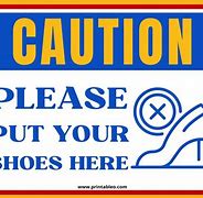 Image result for Put Your Shoes Away Please