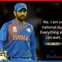 Image result for MS Dhoni Wishes Quotes