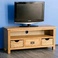 Image result for Oak Swivel TV Stand