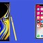 Image result for iPhone X vs Samsung Note 9