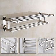 Image result for Brass and Chrome Towel Rack
