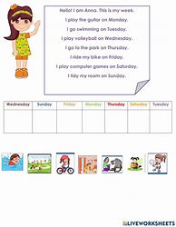 Image result for ABA About My Day Worksheet