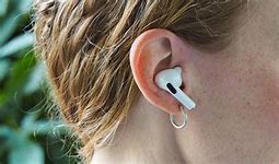 Image result for Person Wearing Air Pods
