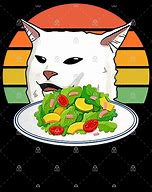 Image result for Food Table Cat Meme