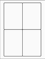 Image result for Avery 4X6 Sheet with 2 2X3 Labels
