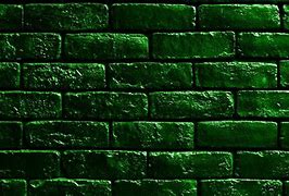 Image result for Green Brick Wallpaper