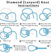 Image result for How to Tie Lanyard Knot