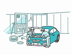 Image result for Funny Hiding Mechanic Under Parked Car GIF