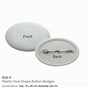 Image result for Personalized Oval Button