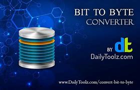 Image result for How to Confert From Bit to Byte