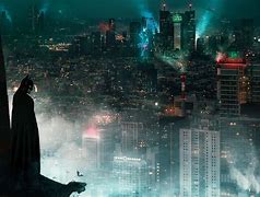 Image result for Gotham City Green Sky