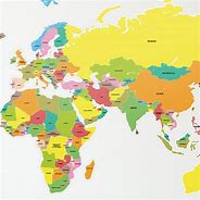 Image result for Detailed World Map with Country Names