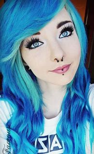 Image result for Cute Emo Girl Hair