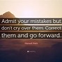 Image result for Admit Mistake