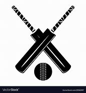 Image result for Cricket Bat Silhouette