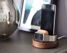 Image result for iPhone Charger Pad Custom Made with Wood