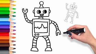 Image result for Robot Sketch Easy