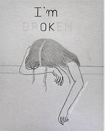Image result for Depressed Broken Drawings