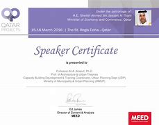 Image result for Sample Certificate for Seminar Speaker