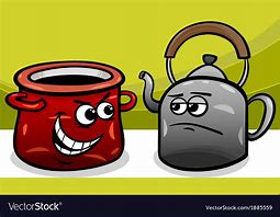 Image result for Pot Kettle Cartoon