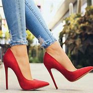 Image result for Classic Red High Heels